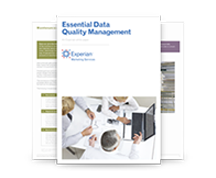 Essential data quality management