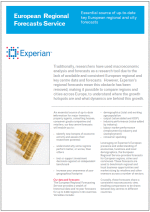 European Regional Forecasts Service Factsheet