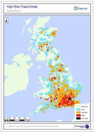 Identity fraud risk across the UK
