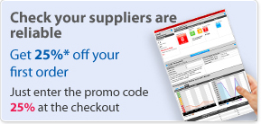 Business Check offer at 25%