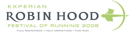 Experian Robin Hood festival of running logo