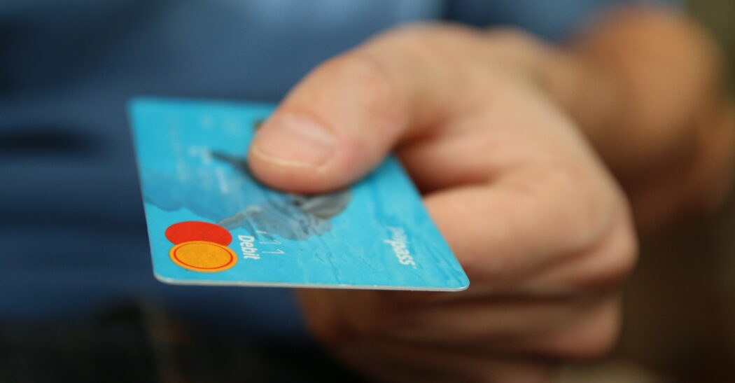 A debit card