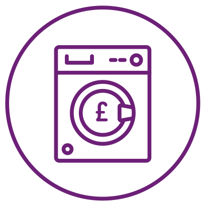 money laundering icon