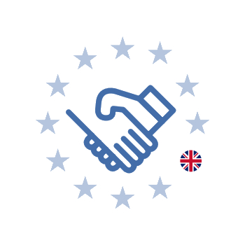 Icon showing Brexit