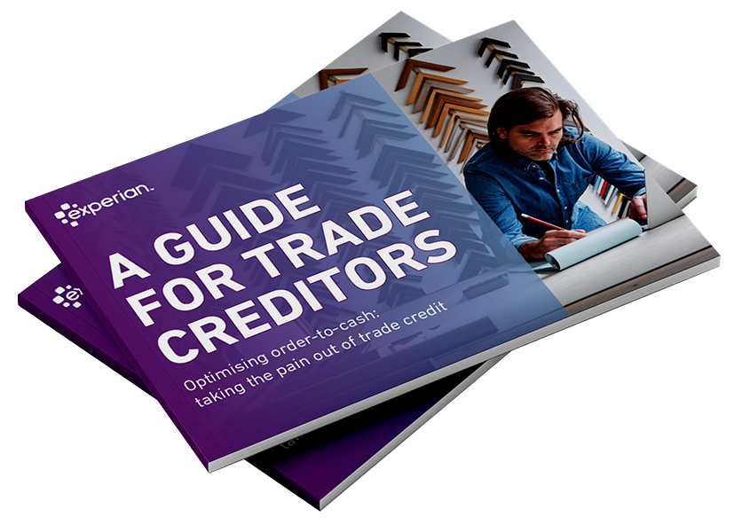 Guide for trade creditors front cover