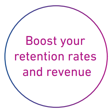 Boost your retention rates and revenue