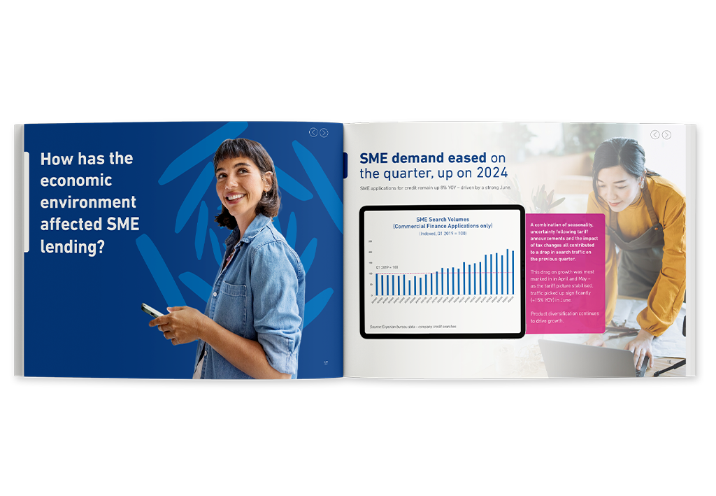 Inside pages of Credit Trends Q2 report
