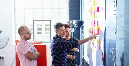 Colleagues putting plans in place to negate the risk of a data breach