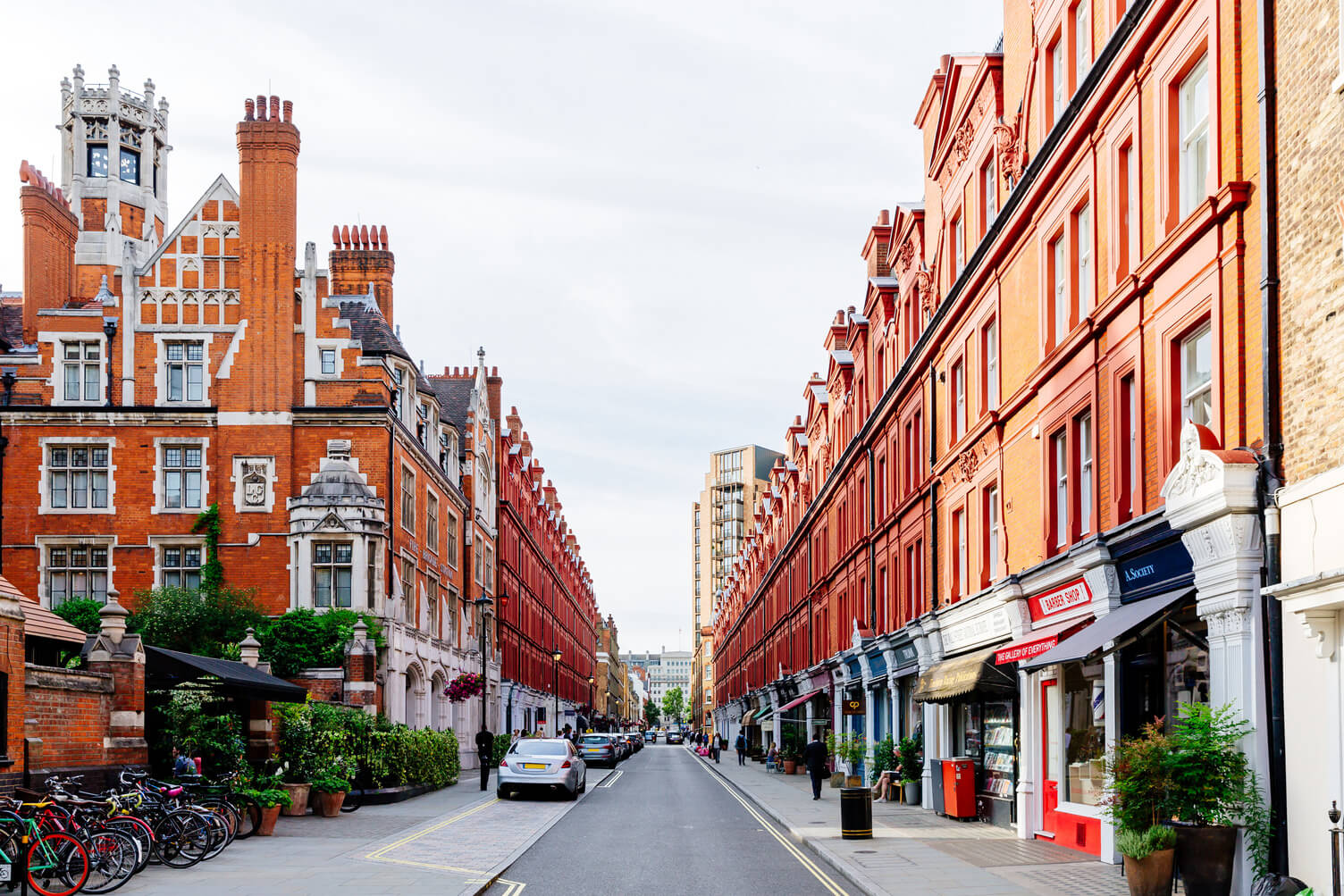 Hight street shops