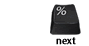 Percent Key (next)