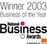 National Business Awards Winner 2003